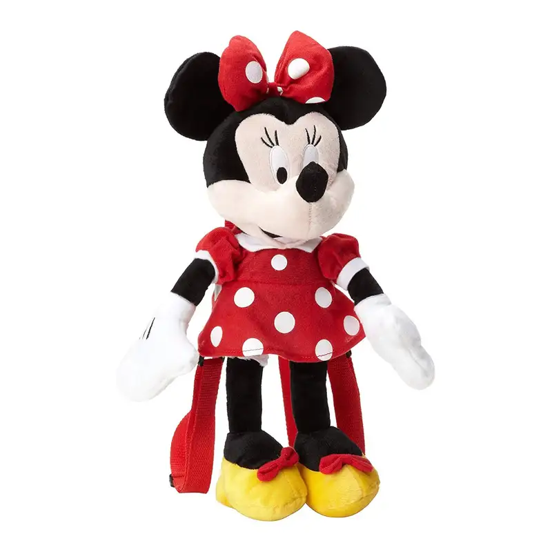"Novelty Disney 19707 Minnie Roja Peluche Backpack 17"""
