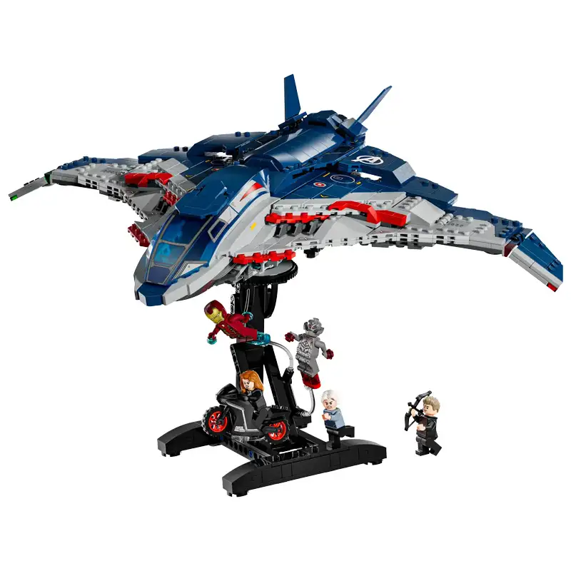 Lego Marvel 76325 Quinjet Vengadores Era De Ultron