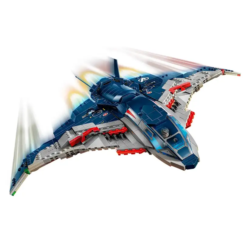 Lego Marvel 76325 Quinjet Vengadores Era De Ultron