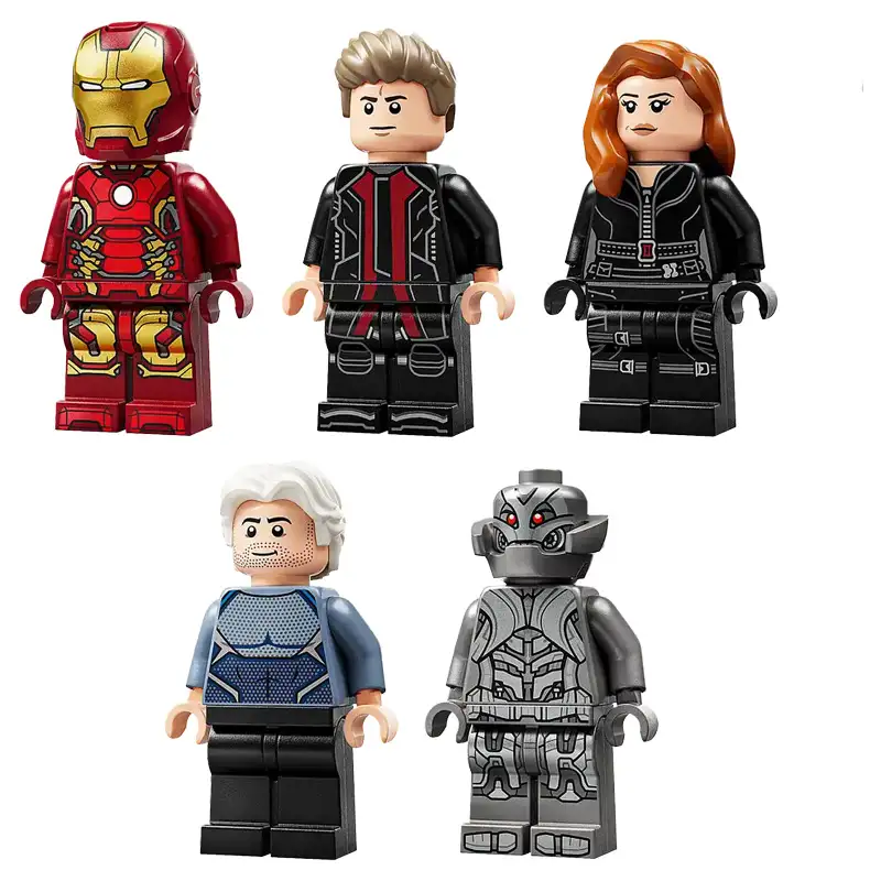 Lego Marvel 76325 Quinjet Vengadores Era De Ultron