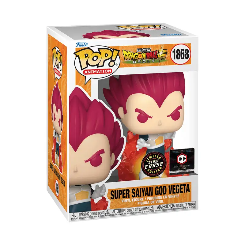Funko Pop! 73695 Dragon Ball Super B Ssg Vegeta Con C