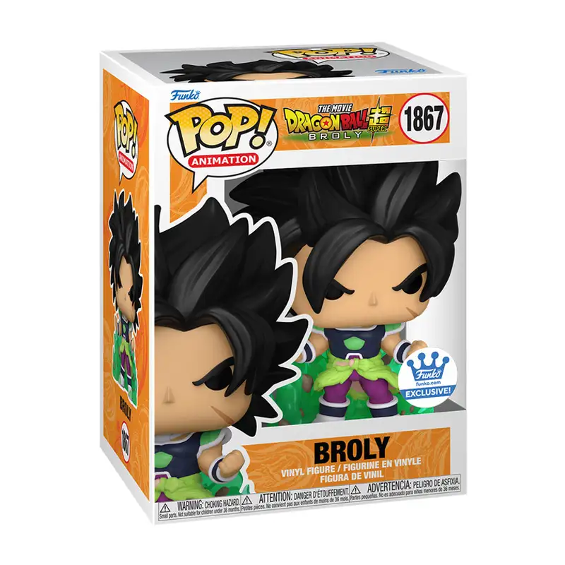 Funko Pop! 81677 Dragon Ball Super B- Broly Enfurecido