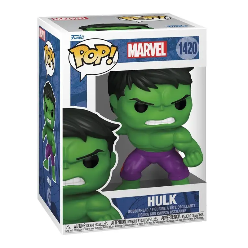 Funko Pop! 82498 Marvel Nuevo Clasico Hulk