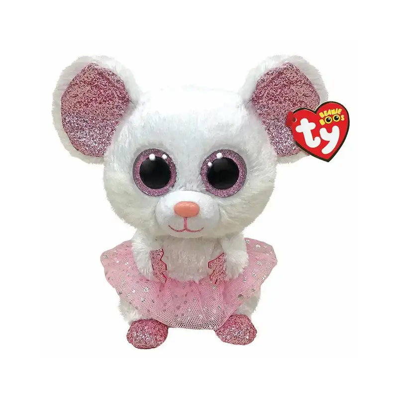 Ty Ty Beanie Boos 36488 Nina Bailarina Blanco