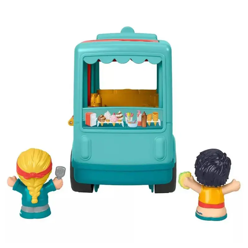 Mattel Fisher Price Jgx15 Camion De Comida Con Accesorios