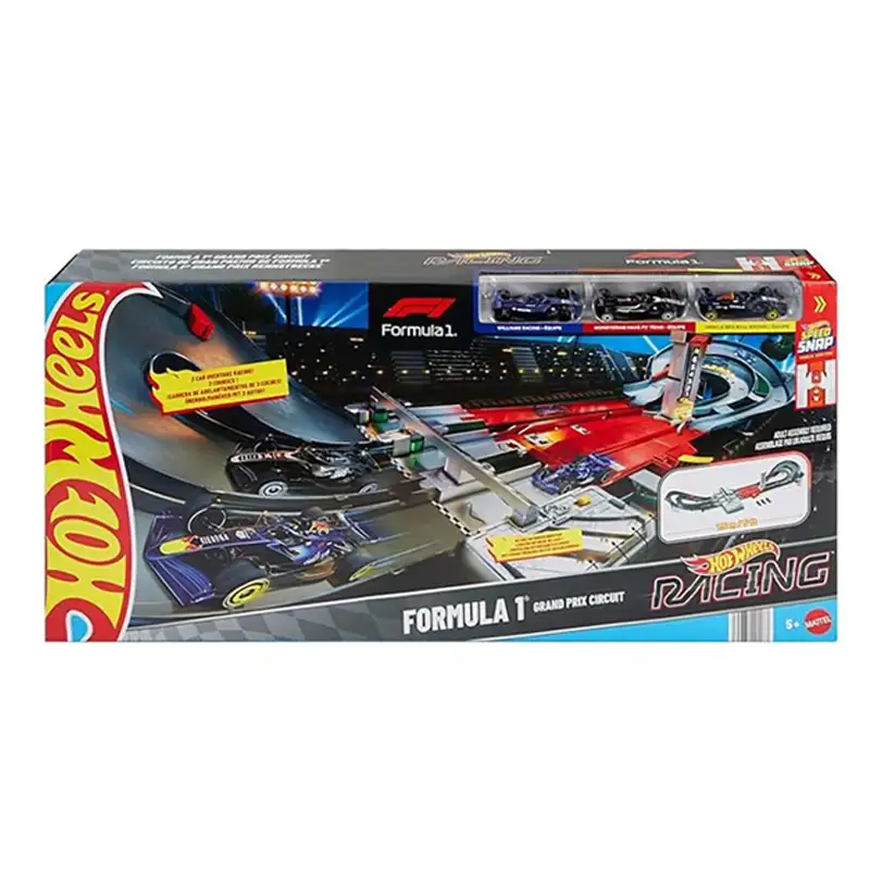 Mattel Hot Wheels Jdy16 Pista De Carreras Gran Prix Formula 1