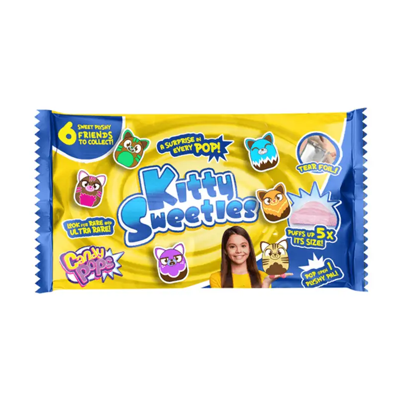 Boing Toys Dulces Bebida Snacks 2408003 Candy Pops Gatitas Peluche