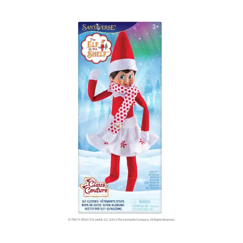 The Elf On The Shelf  Ccsantadrs Claus Couture Coleccion Sandalia Elegante