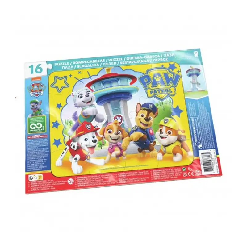 Spin Master Paw Patrol 6067579 Rompecabezas 16 Piezas