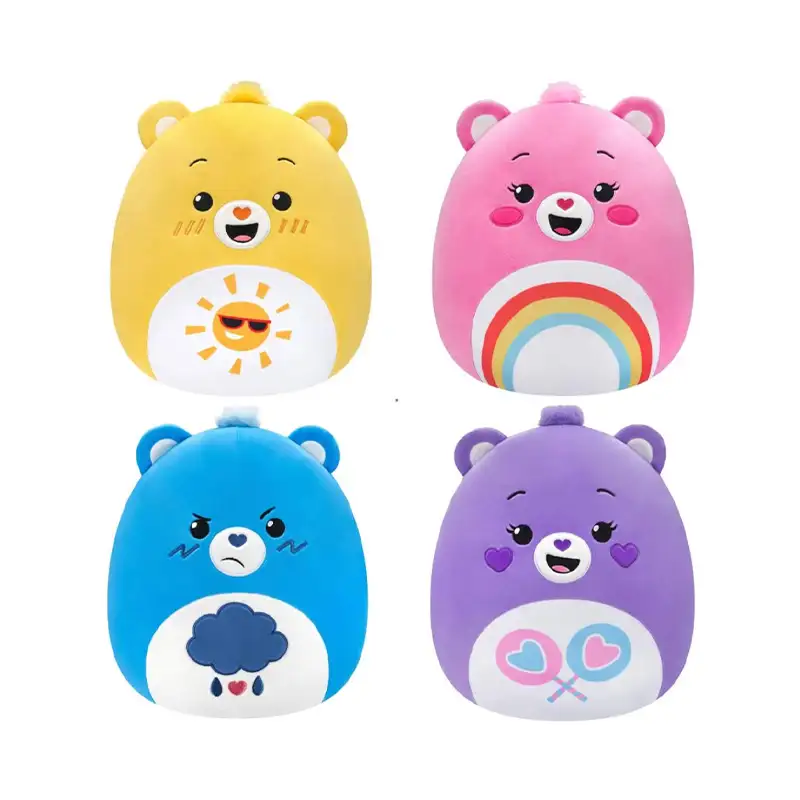 Jazwares Squishmallows Sqcb00001 Peluches Ositos Carinositos Funshine Cheer Share Grumpy