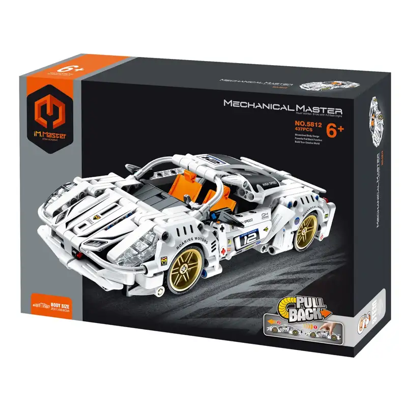 Im.Master Mechanical Master 5812 Bloques Super Auto 437 Piezas