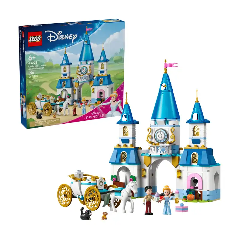 Lego Disney 43275 Castillo Y Carruaje De Cenicienta