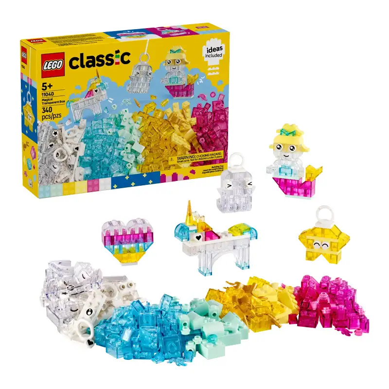 Lego Classic 11040 Caja Transparente Magica