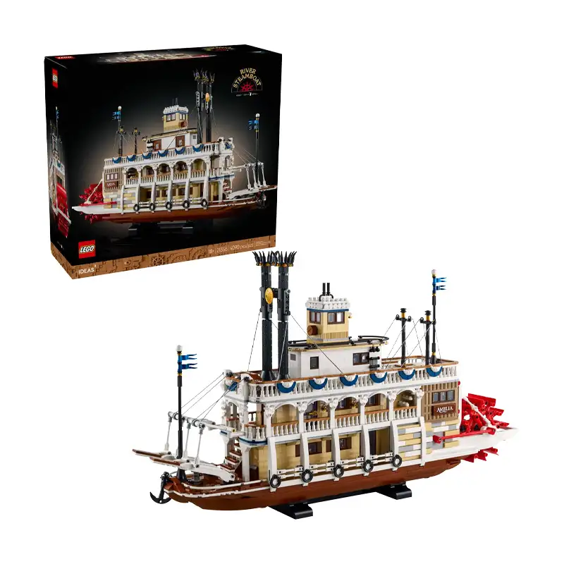 Lego Ideas 21356 Barco De Vapor Del Rio