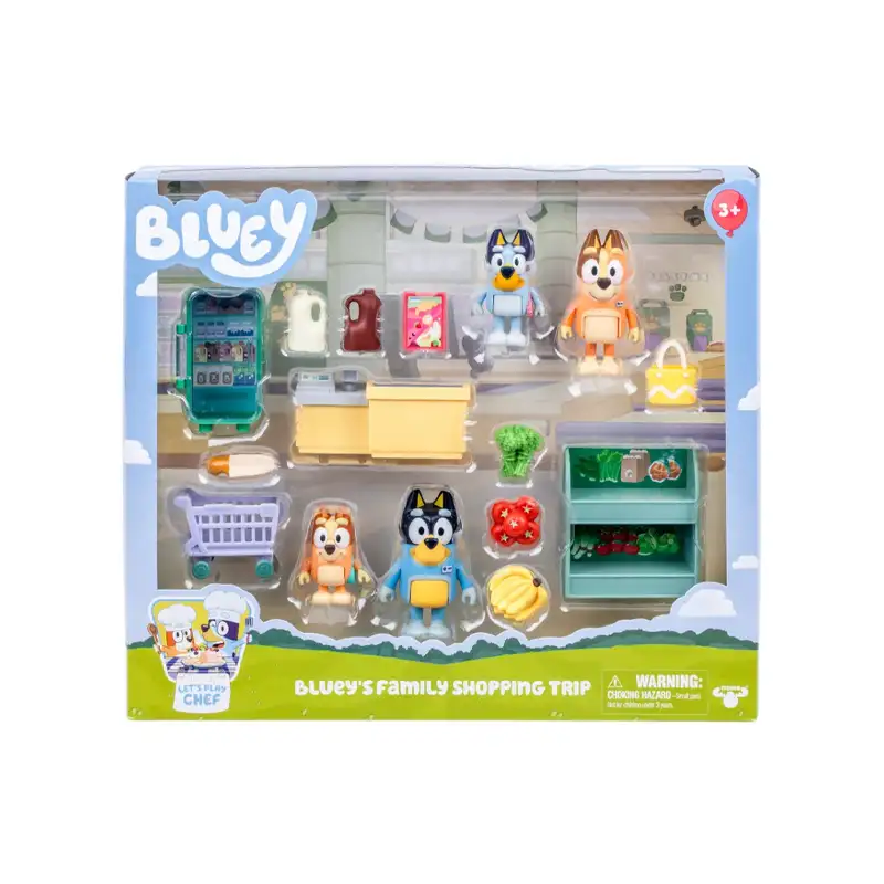 Moose Bluey 18999 Serie 13 Chef Pack Compras De Viaje