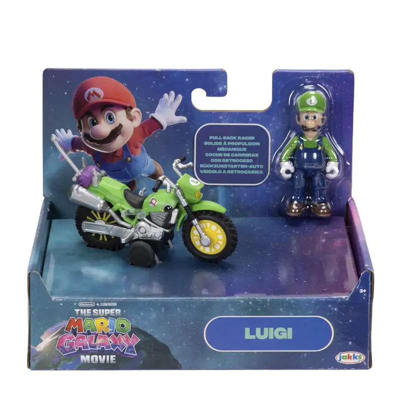 Jakks Pacific Super Mario Galaxy 432324 Vehiculos Proyecto Surtido Ola 1
