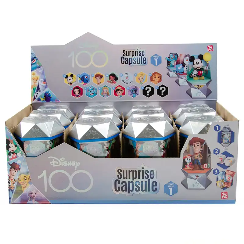 Yume Disney 19551 Capsulas Sorpresa Disney 100 Serie 1