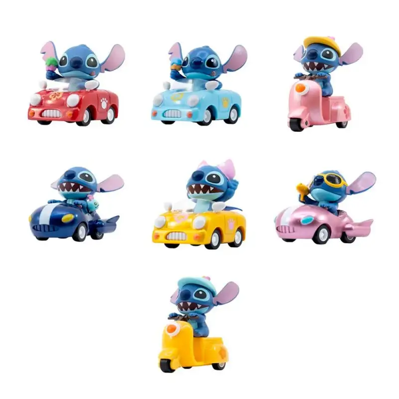 Disney Stitch Ma006 Vehiculos Disney Cute 5 Cm Con Retroceso Surtidos