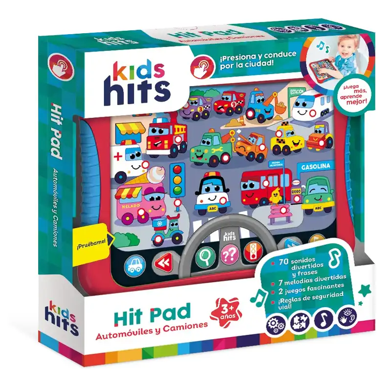 Kids Hits  Kh01-008-Es Juguete Interactivo Hit Pad
