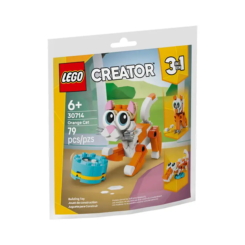 Lego Creator 30714 Gato Naranja