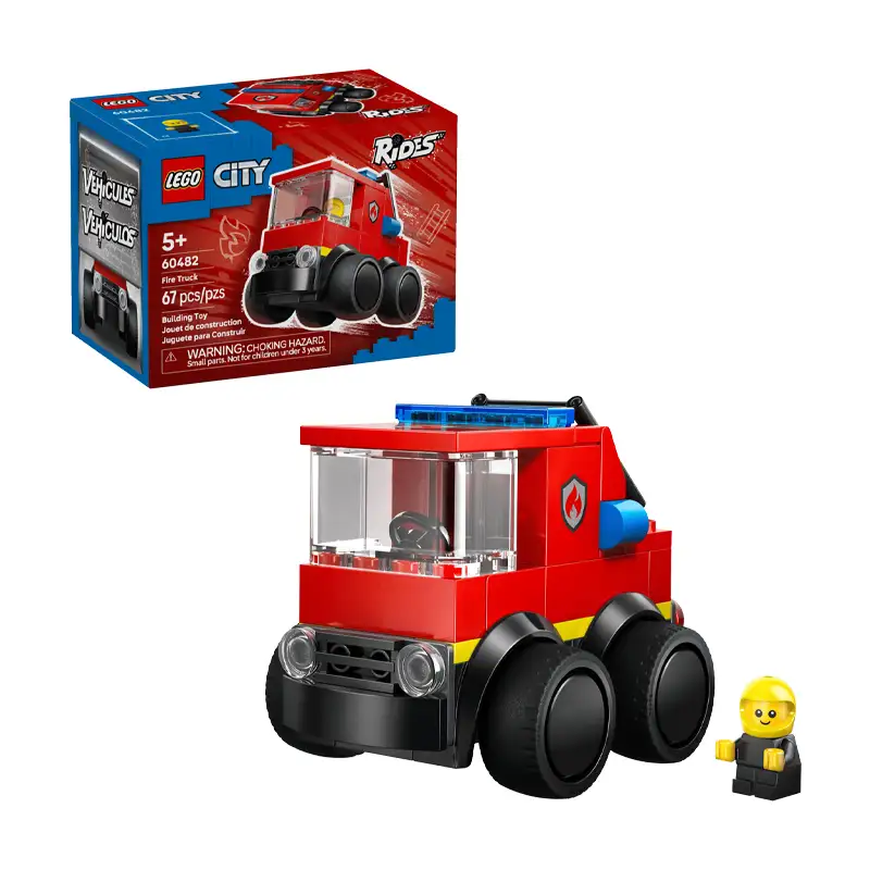 Lego City 60482 Vehiculos Paseo Camion De Bomberos