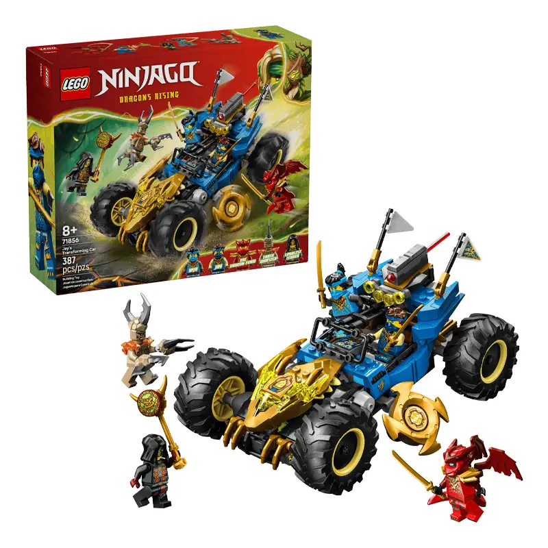 Lego Ninjago 71856 Auto Transformable De Jay