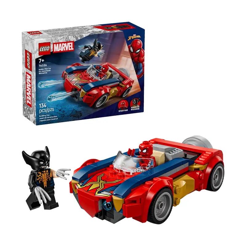 Lego Marvel 76336 Auto De Spider Man Contra Venom