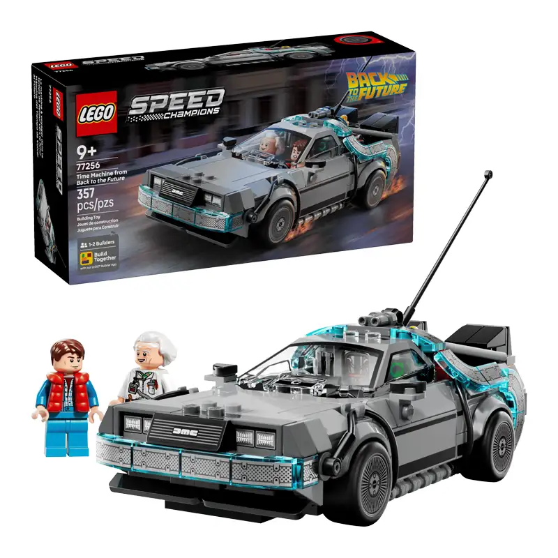 Lego Speed Champions 77256 Delorean Volver Al Futuro