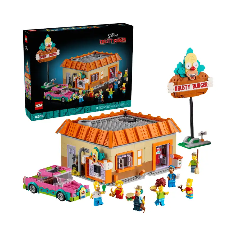 Lego Icons 10352 Los Simpsons Krusty Burger