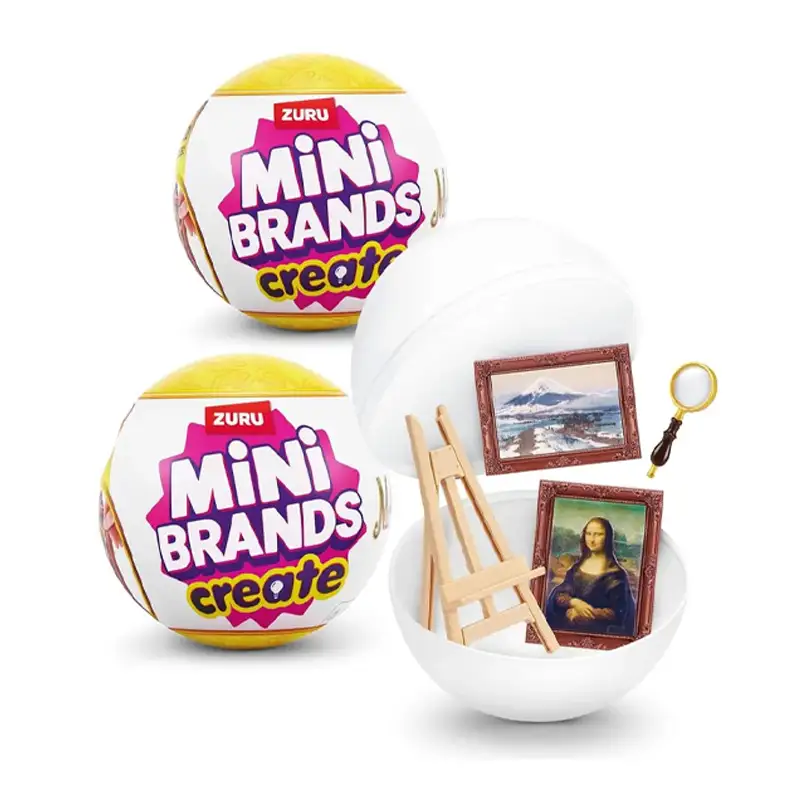 Zuru Mini Brands 77771Gq2 Obras Maestras Capsula Con Demo Serie 1