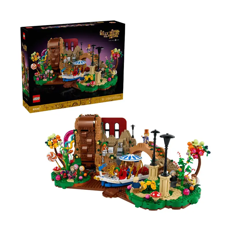 Lego Ideas 21360 Willy Wonka Y La Fabrica De Chocolate