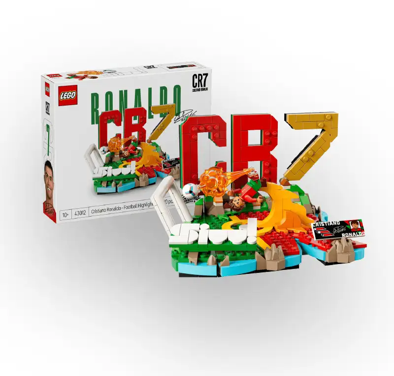 Lego Editions 43012 Cristiano Ronaldo Fenomenos Del Futbol