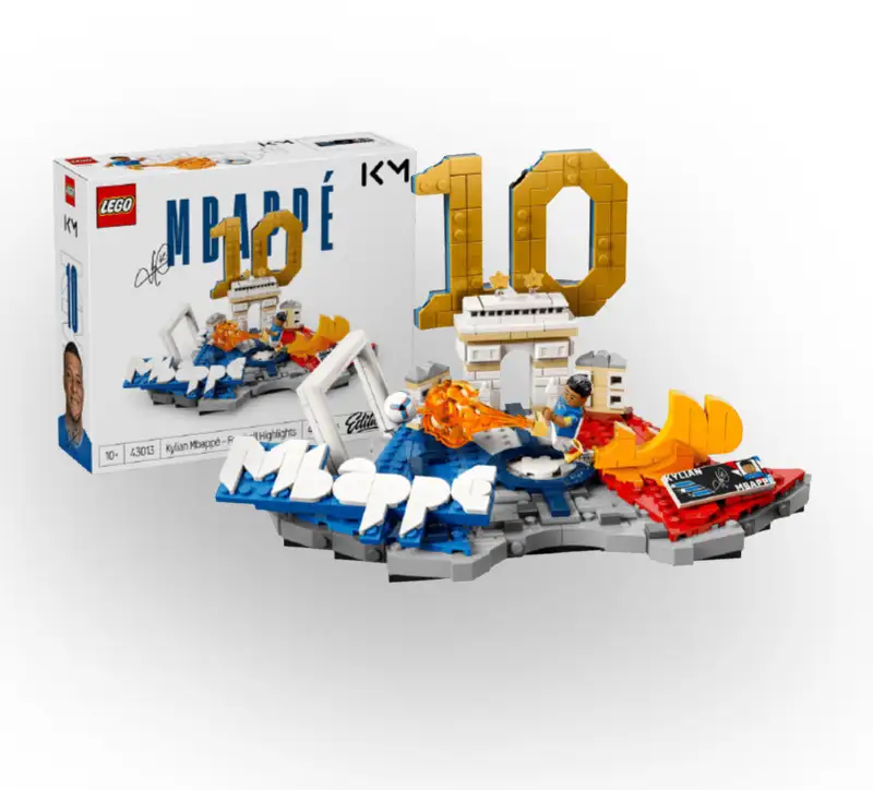 Lego Editions 43013 Kylian Mbappe Fenomenos Del Futbol