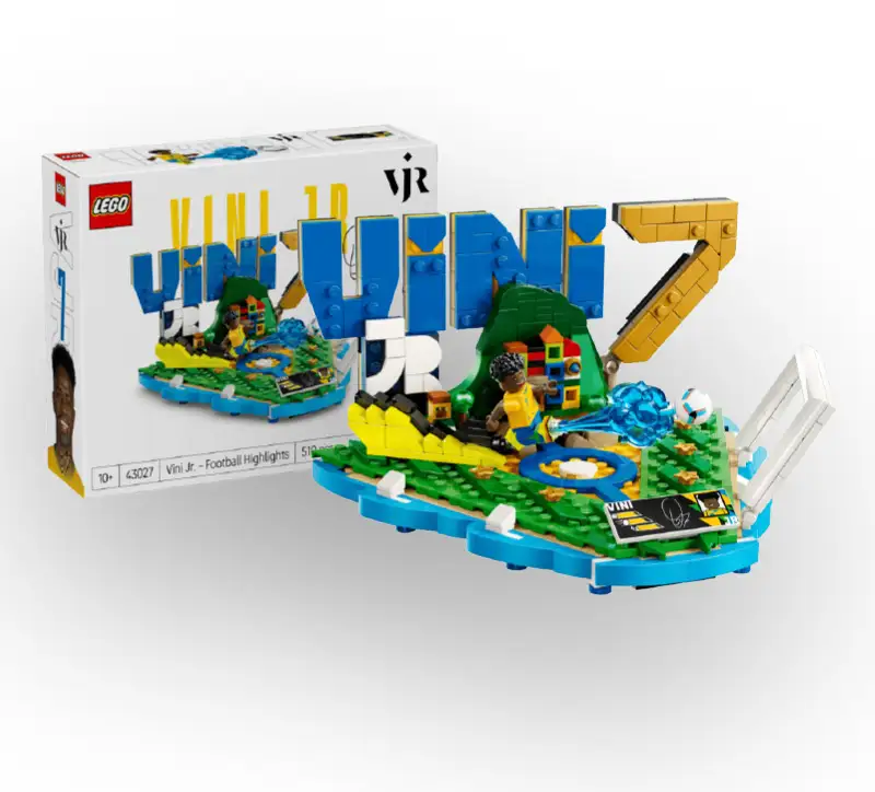 Lego Editions 43027 Vinicious Jr Fenomenos Del Futbol