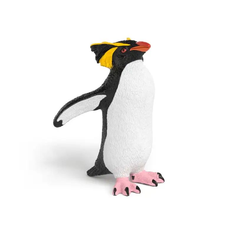 Schleich 14932 Pinguino Saltador De Rocas Con Cresta Amarilla
