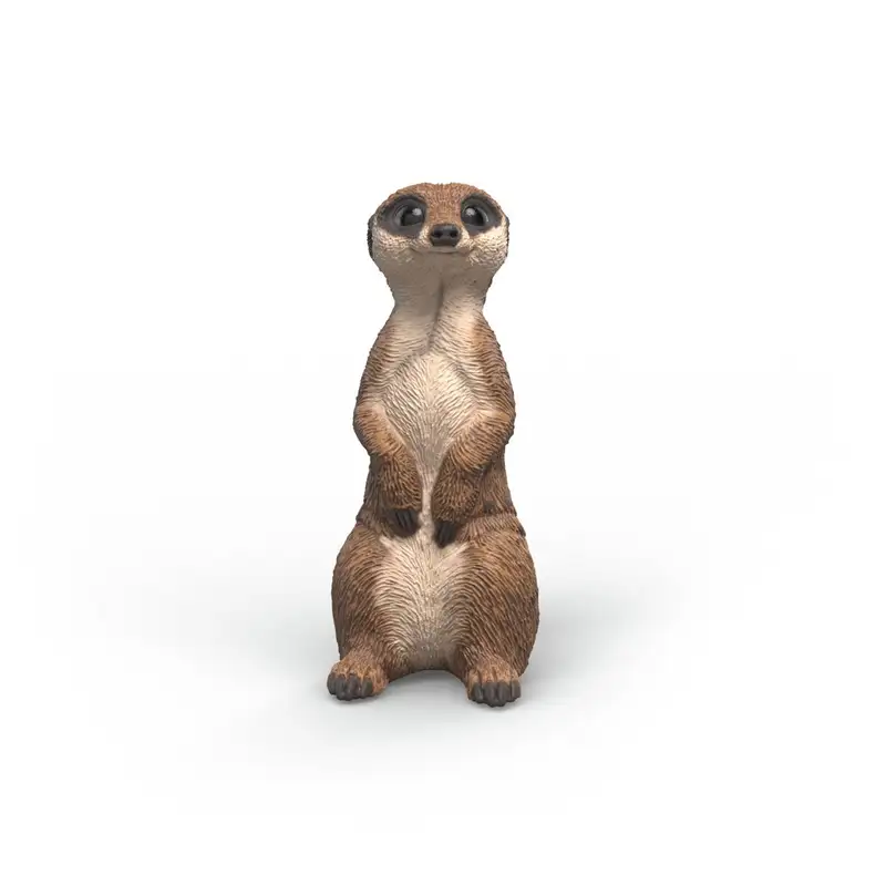 Schleich  14935 Suricato De Pie Color Beige