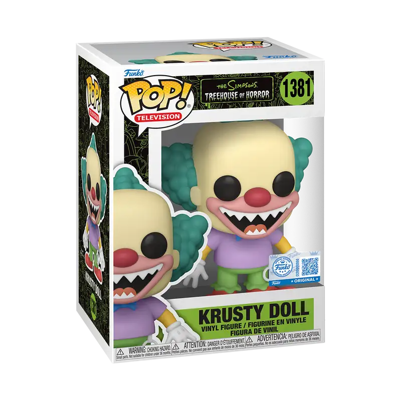 Funko Pop! 74105 Tv Simpsons Muñeco Krusel Payaso