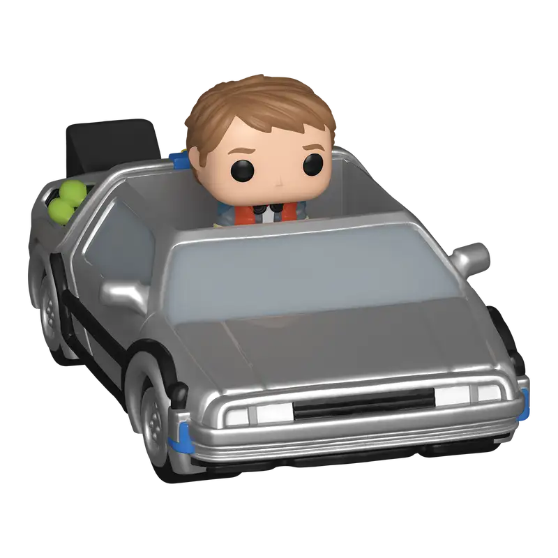 Funko Pop! 85521 Bit Rides Volver Al Futuro Marmcfly Y La Maquina Del Tiempo