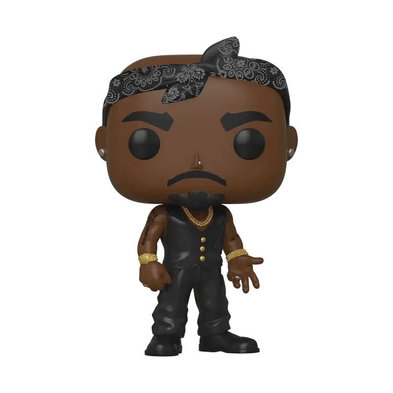 Funko Pop! 45432 Rocks Tupac Shakur Con Panuelo