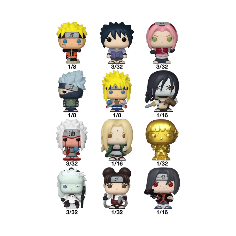 Funko Pop! 89868 Bit Naruto Misterio Pdq Figuras Surtidas
