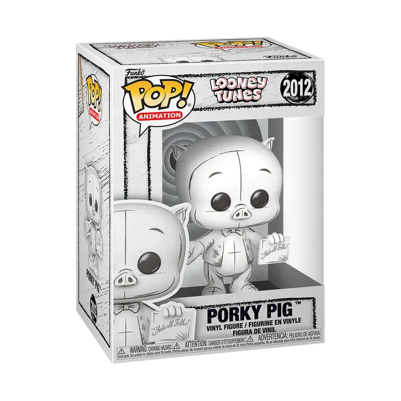 Funko Pop! 86285 Animation Looney Tunes Cerdo Porky S6