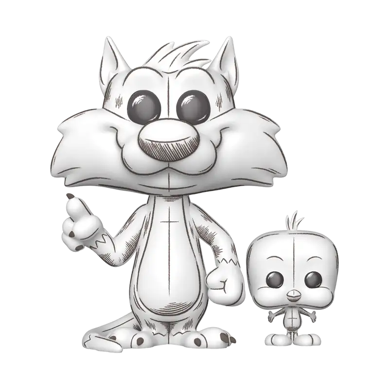 Funko Pop! 86287 Animation Looney Tunes Sylvester Y Piolin S6