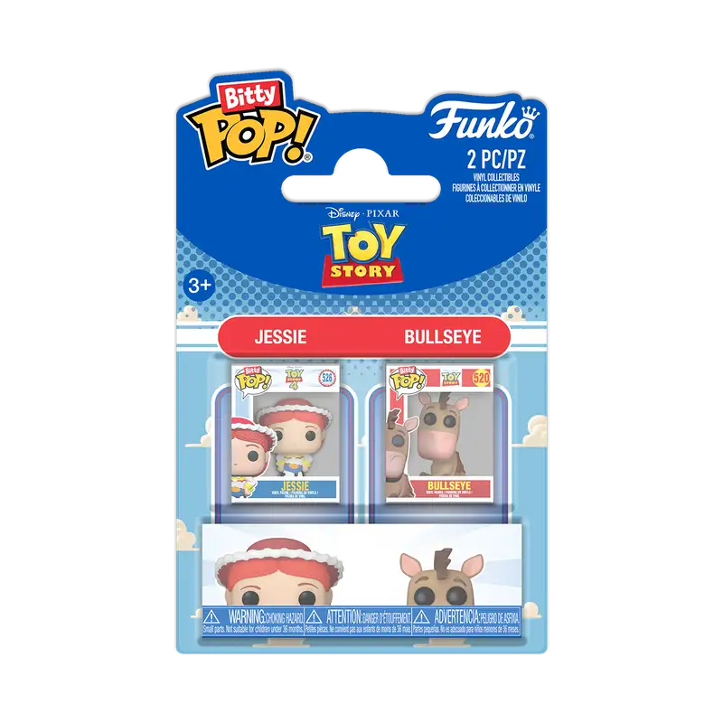 Funko Pop! 94218 Bit Toy Story Jesse Y Tiro Al Blanco Paquete De 2 Unidades
