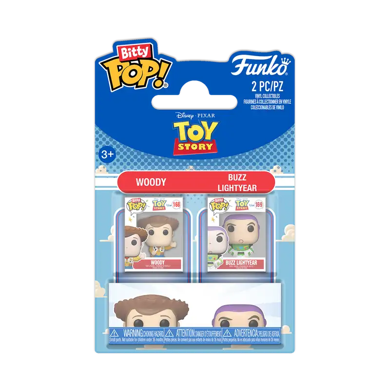 Funko Pop! 94219 Bit Toy Story Woody Y Buzzlight Year Paquete De 2 Unidades