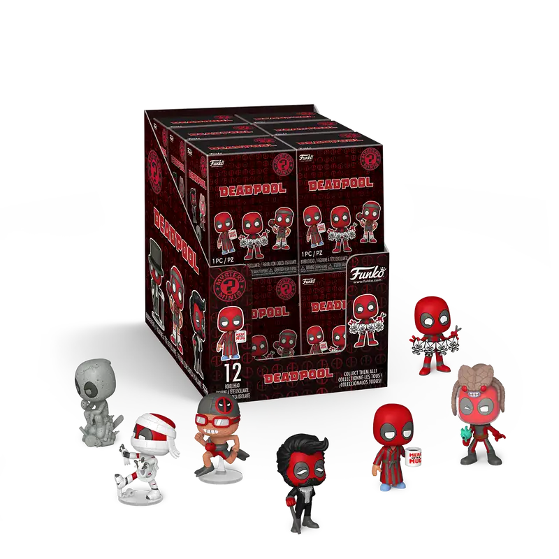 Funko Pop! 91897 Mystery Minis Deadpool Figuras Surtiodas S5