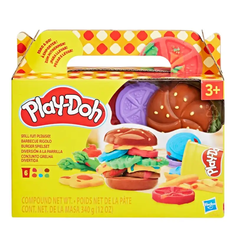 Hasbro Play-Doh G1609 Set Moldes Comida Masa