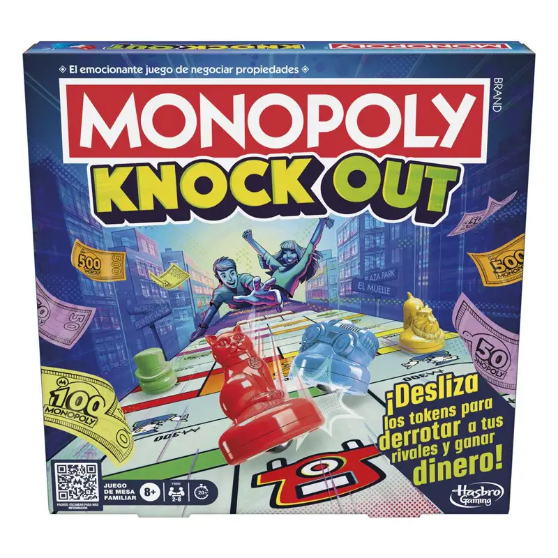 Hasbro Games F8995 Juego De Mesa Monopoly Knockout