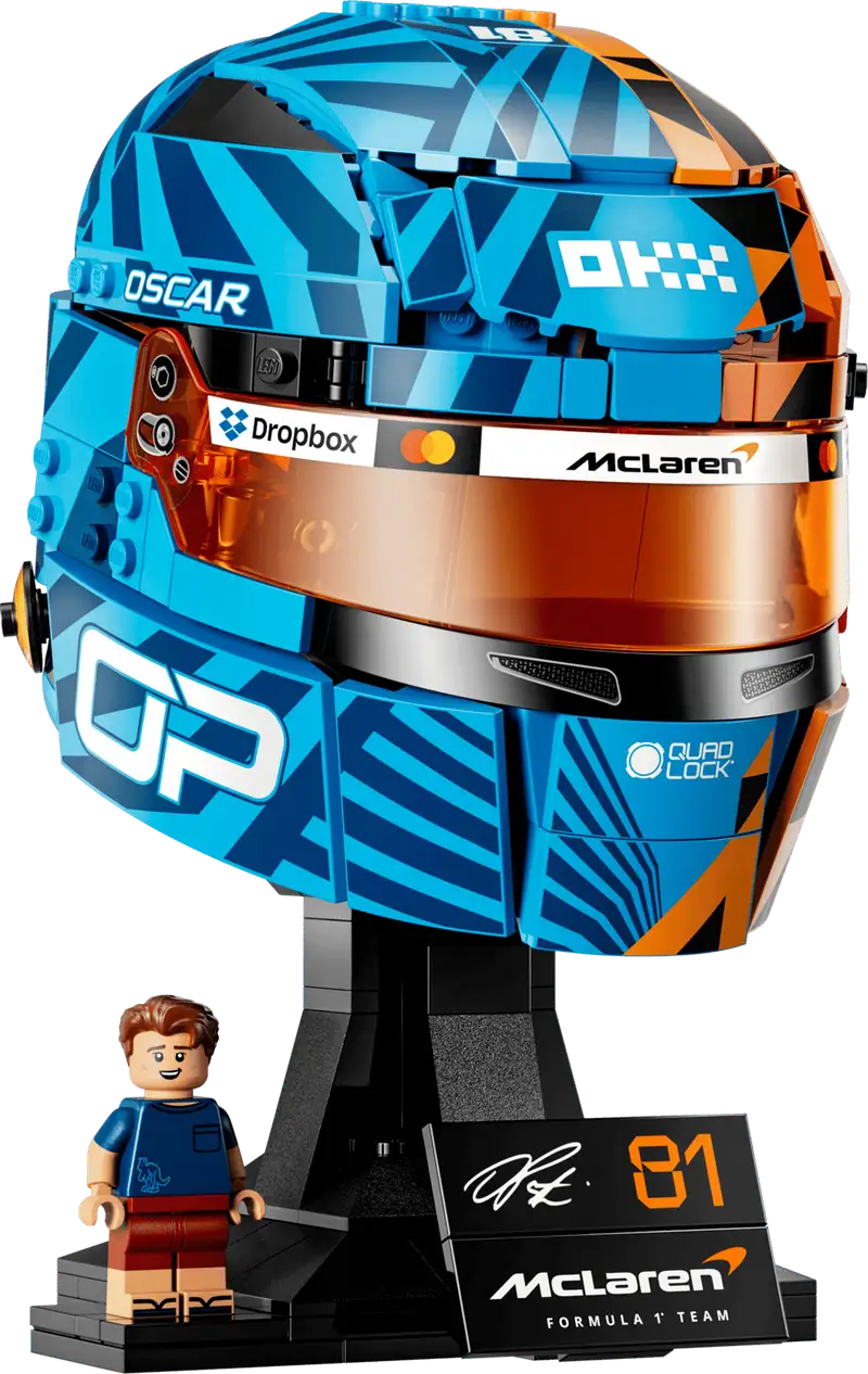 Lego Editions 43017 Mclaren Mastercard F1 Team: Casco De Oscar Piastri