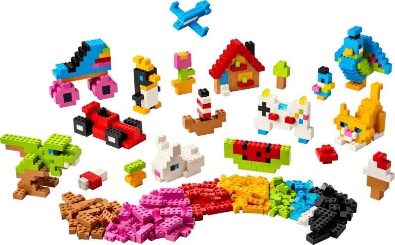 Lego Classic 11045 Ladrillos Creativos A Todo Color