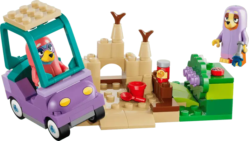 Lego Bluey 11216 Abuelas Con Bingo Y Bluey